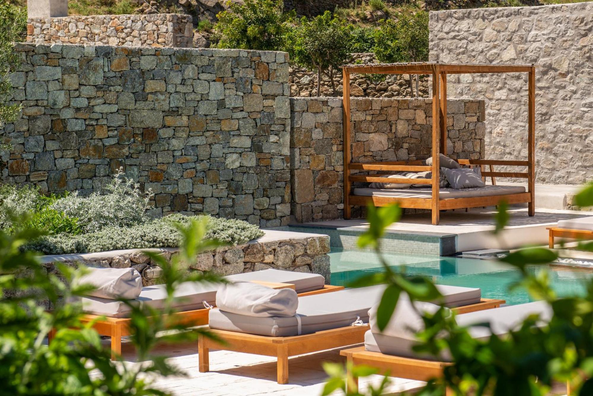 Готель Mykonos Drops Platys Gialos  Екстер'єр фото