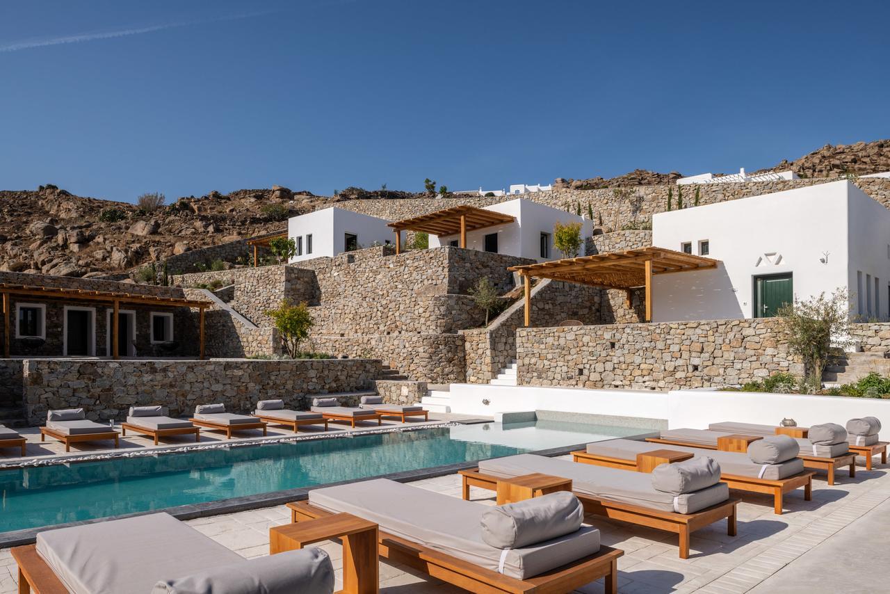 Готель Mykonos Drops Platys Gialos  Екстер'єр фото