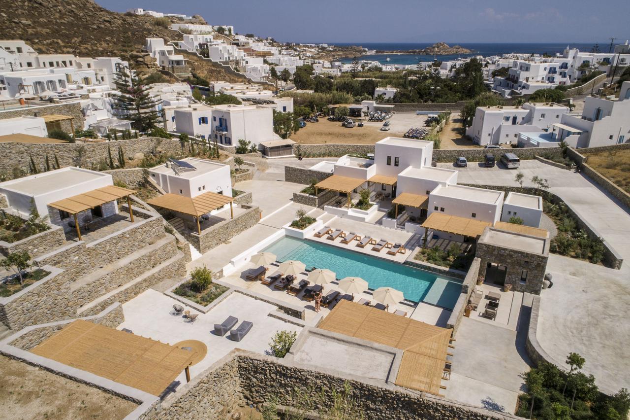 Готель Mykonos Drops Platys Gialos  Екстер'єр фото